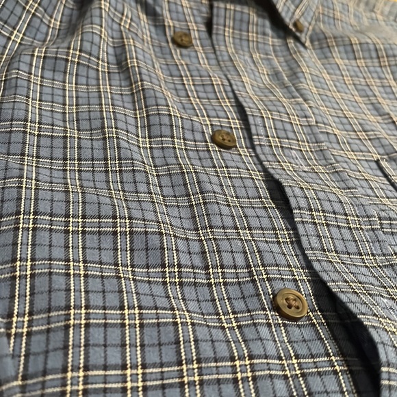 Blue nice button down! Gorge men’s small - Picture 2 of 3